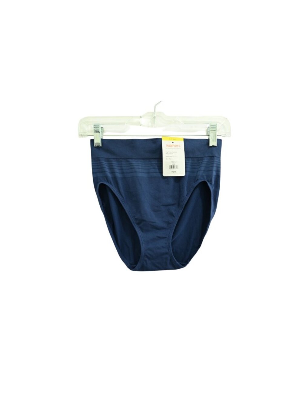 NWT Warners No Pinching No Problems Hi-Cut Brief Sz M Navy Seamless RT5501P